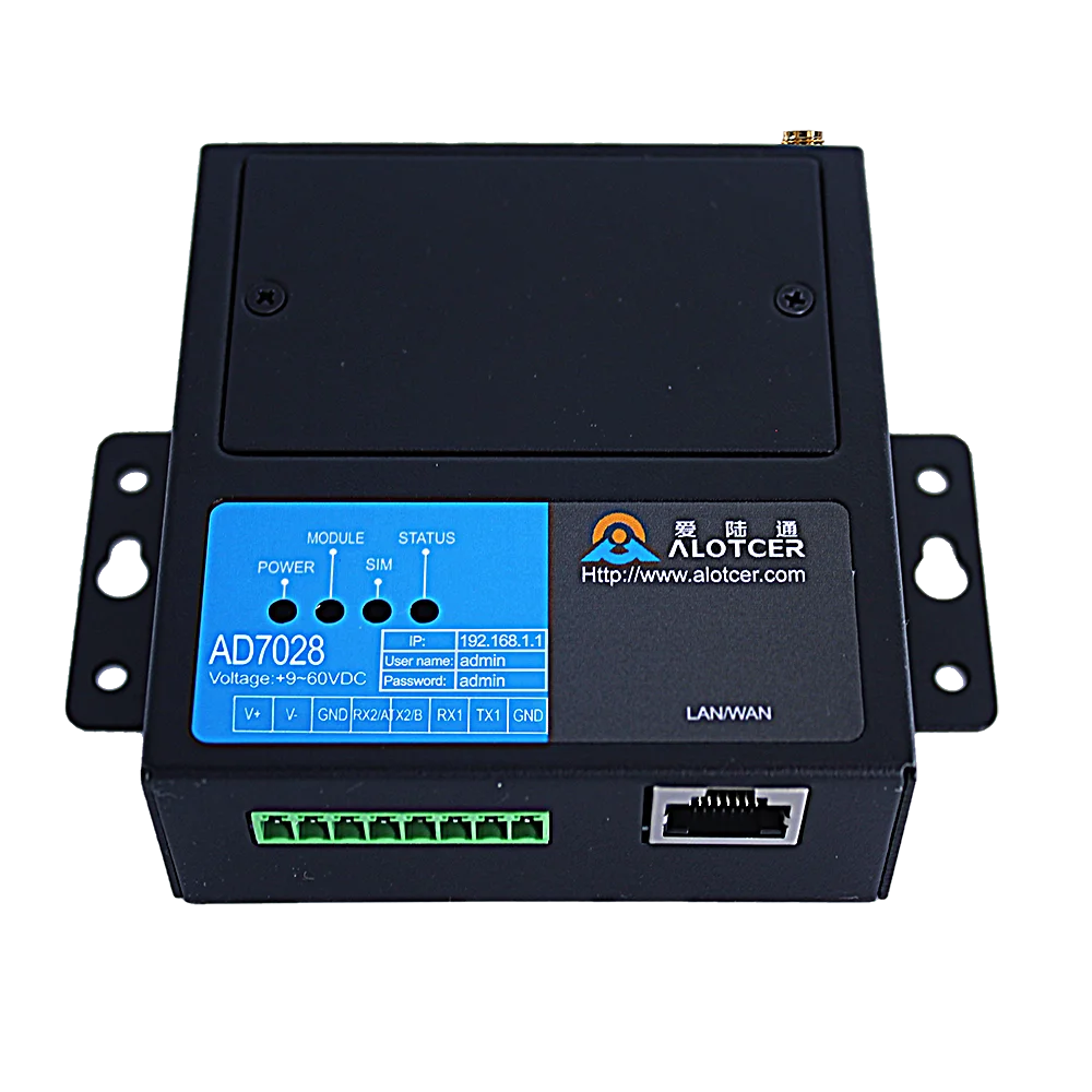 Rugged lte router industrial serial modem AD7028V 1 port Ethernet