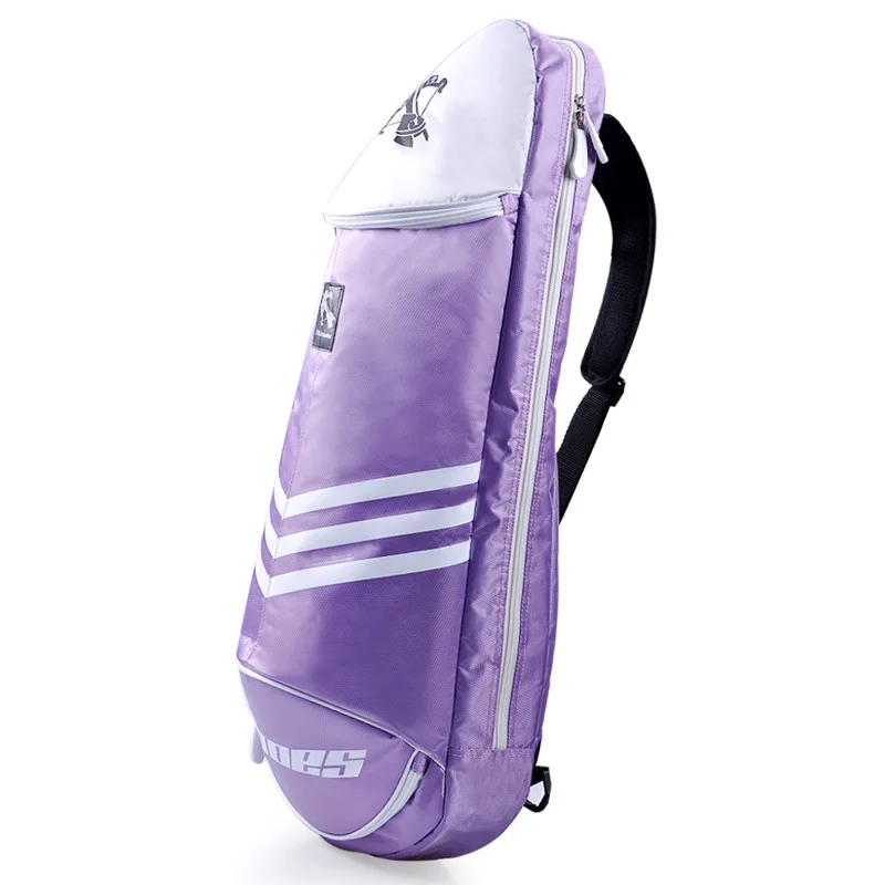 Badminton Racket Bag Tennis Racket Single Shoulder Badminton Bags 4 to 6 Racquet Backpack Big Capacity Waterproof Tennis Bag
