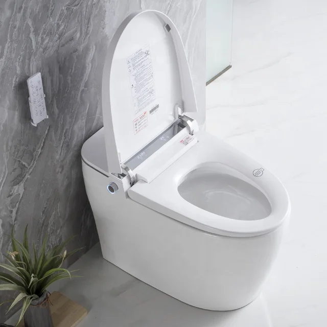 Smart toilet with automatic wc bidet and Intelligent functions in special offer