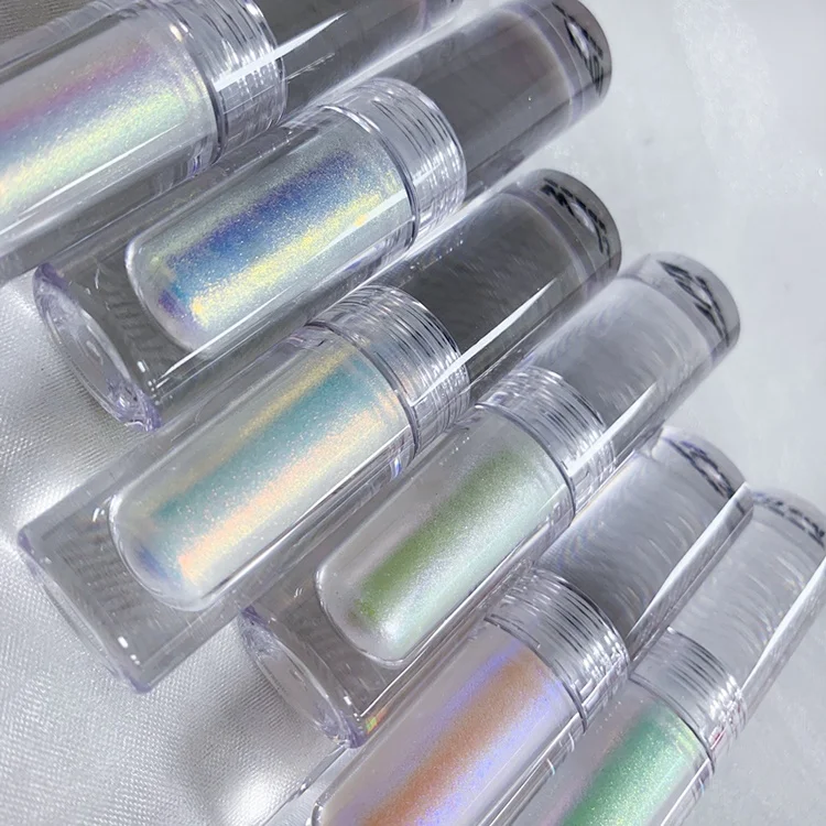 Bulk Nail Polish Liquid Type White Pearl Chrome Powder Nails Mirror Chameleon Aurora Powder Pigment Mirror Liquid Powder