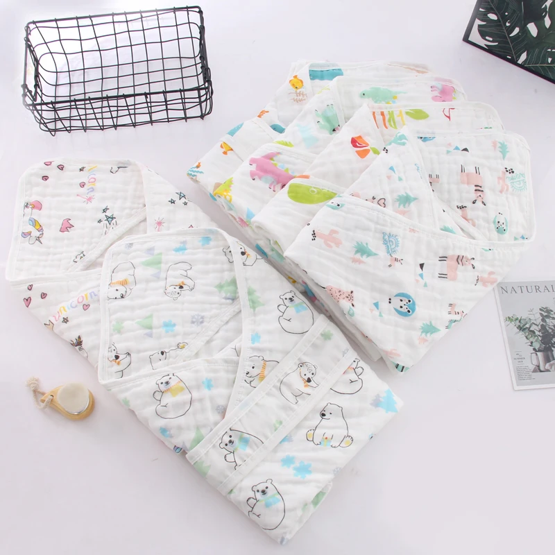 
Wholesale Factory Price High quality and durable hot selling cotton Baby bath towel 