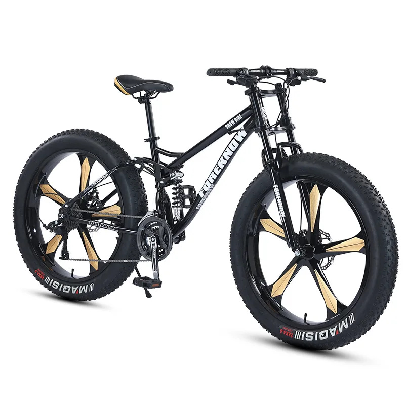 Mountain bike 24 inch 26 inch off-road wide tires suitable for adult variable speed models