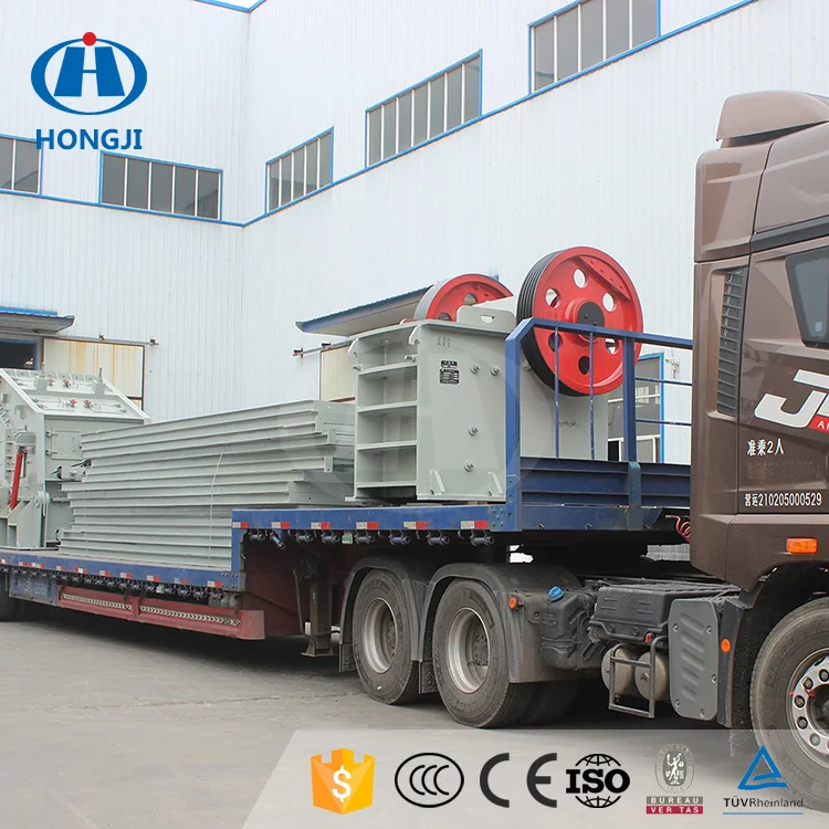 Double Toggle Open Activated Carbon Concave Stone Jaw Crusher