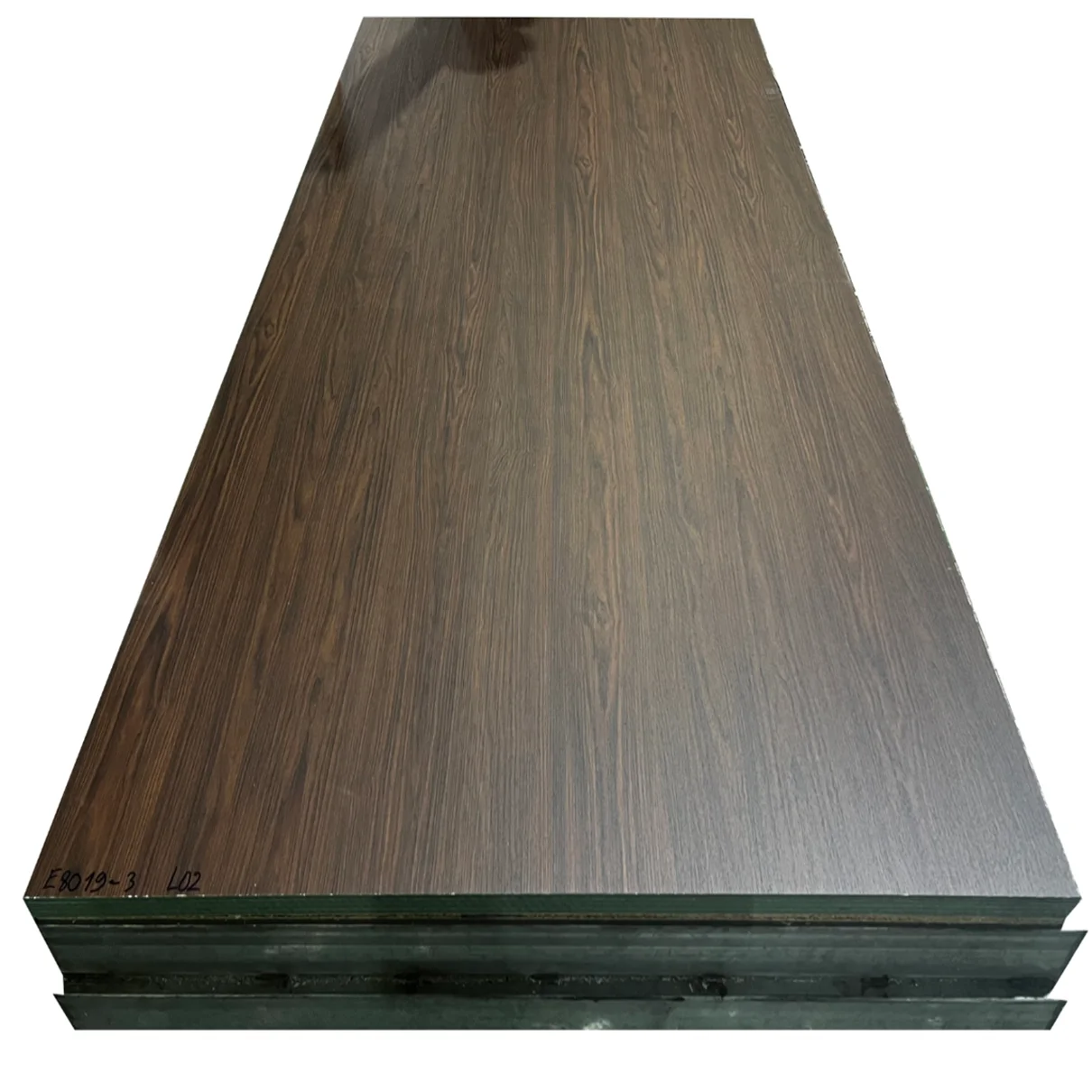 Colorful Melamine laminated moisture-proof MDF board 1220x2440mm 6mm to 25mm Carb P2 E1 E2 Green MDF for interior furnitures