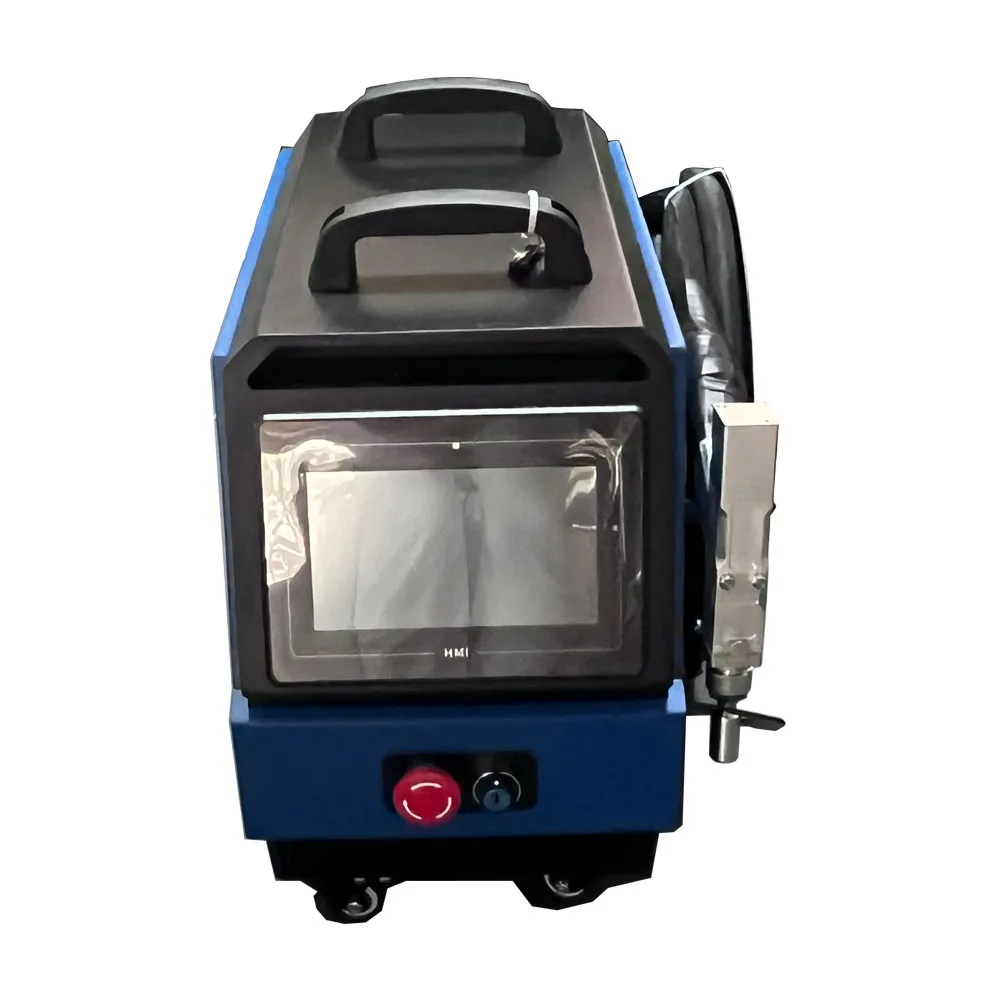 1.2KW Fiber Laser Welding System With Air Cooling Water Cooling PLC Components Air Cooled Laser Welding Machine