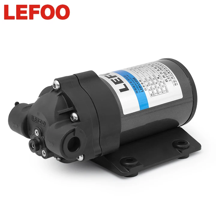 LEFOO 100 gpd ro water mini pumps ro pump in water filters DC RO Diaphragm Booster Pump membrane pressure pump