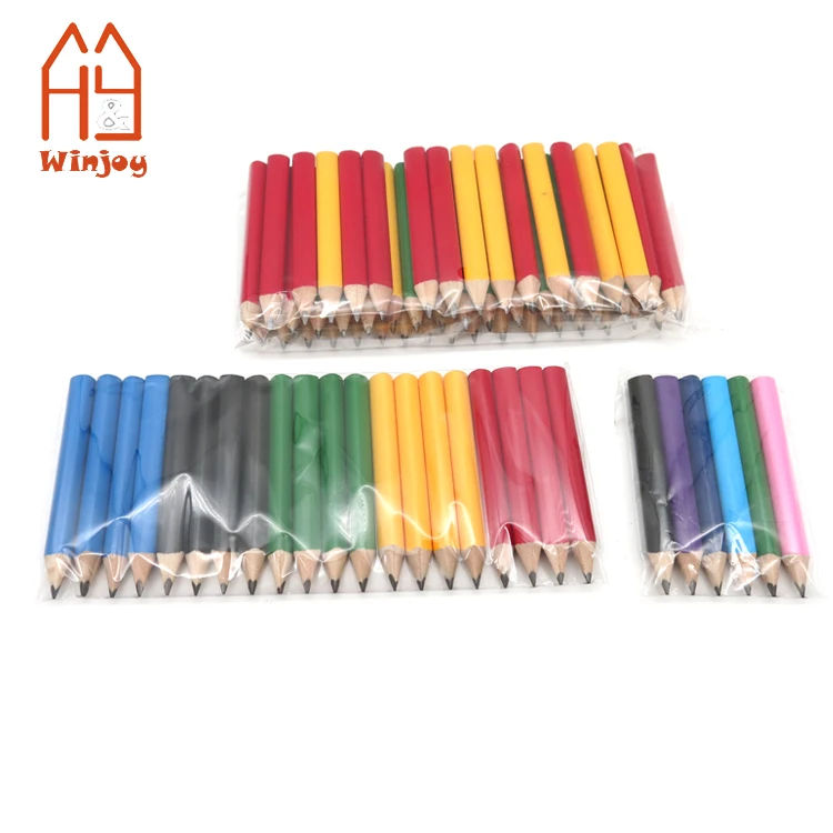 Fat Thick Strong Triangular Grip Pencil Graphite 2B Lead without Eraser - Suitable for Kids Art Drawing Drafting Mini Pencil