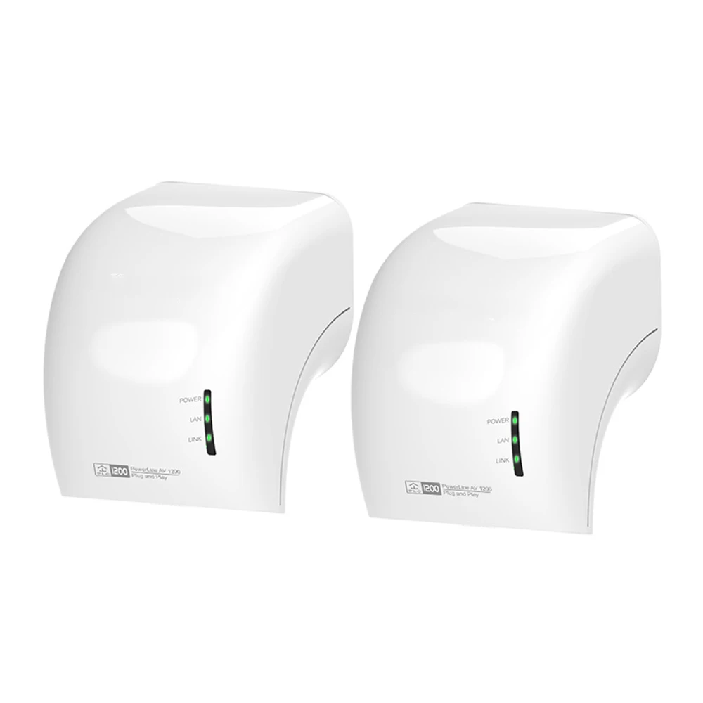  300 meter plc AV1200 Powerline стартовый комплект HomePlug игровой