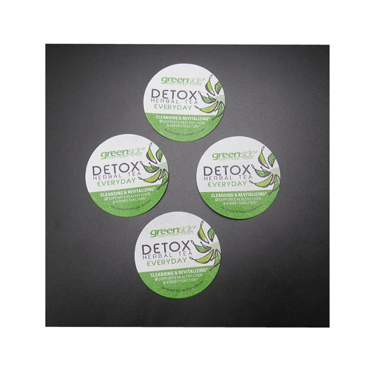 51mm Disposable K Cup Coffee Capsule Aluminum Foil heat seal Lid