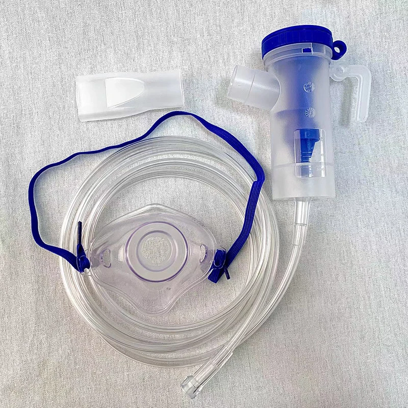 PVC Disposable Disposable Hot Selling Pediatric Adjustable Inhaler Nebulizer Mask Atomizer Kit with Mask