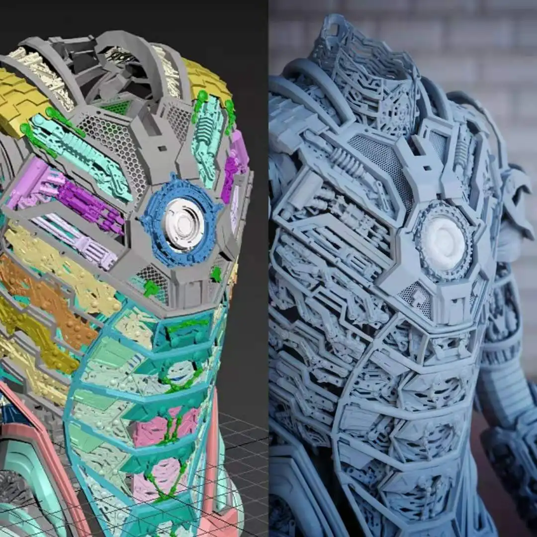 Industrial 3D Printing 3D Design 3d Model Drawing Custom Rapid Prototype Service With Any Format