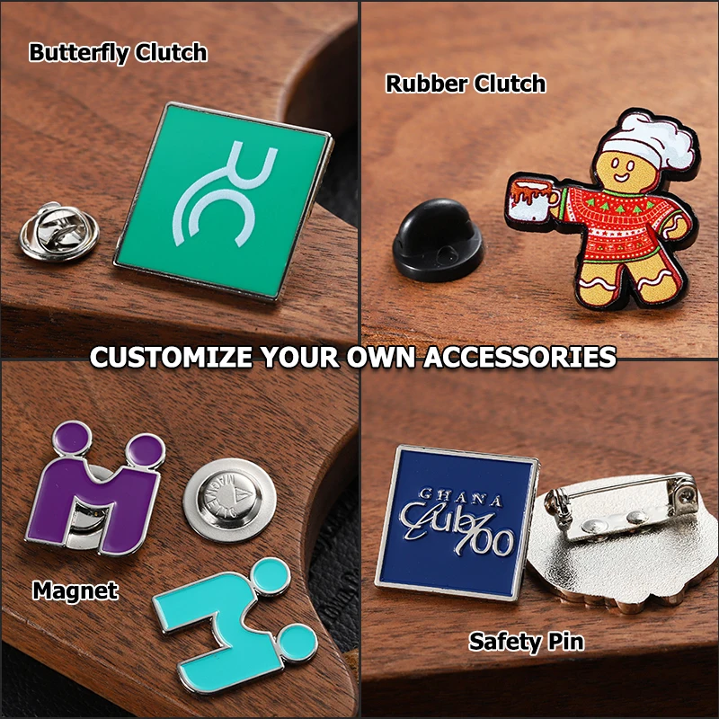 Customize 3D Metal Anime Glitter Lapel Pin Bulk Soft Hard Enamel Pins Badge Lovely Cartoon Girl Rose Gold Custom Enamel Pin