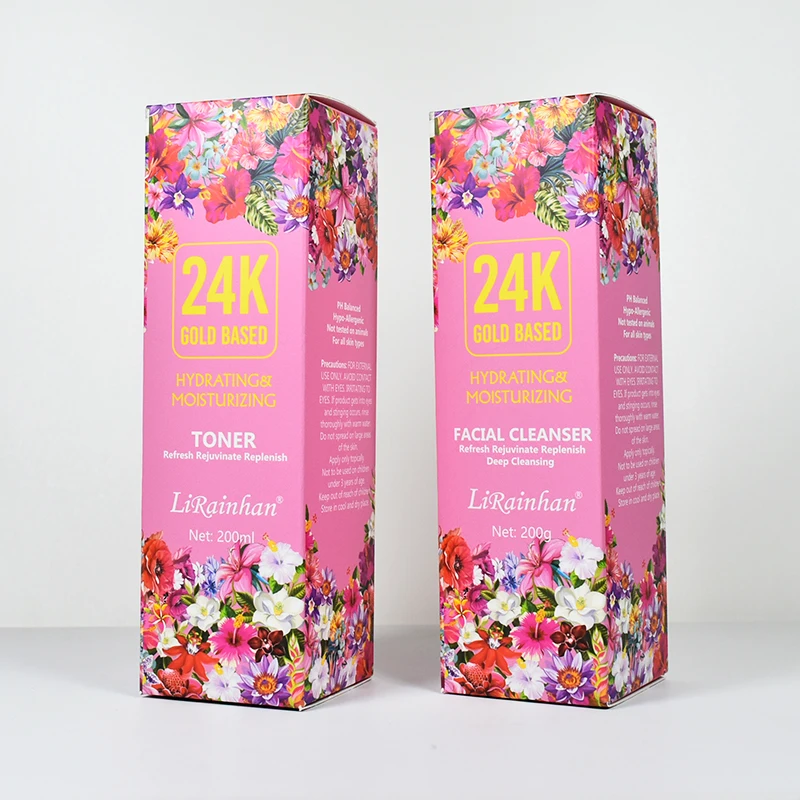 24 KARAT GOLD COLLAGEN HYALURONIC ACID 24k GOLD PETAL FACIAL TONER SHIMMER GLOW FLUID for All Skin Types
