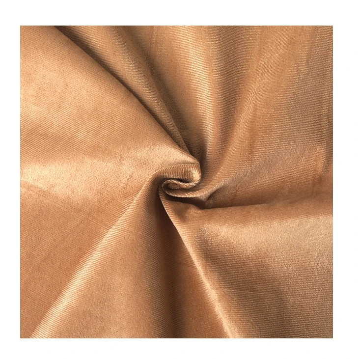 custom 170gsm super soft fabric velvet fabric for sofa georgette home textile fabric manufacturing