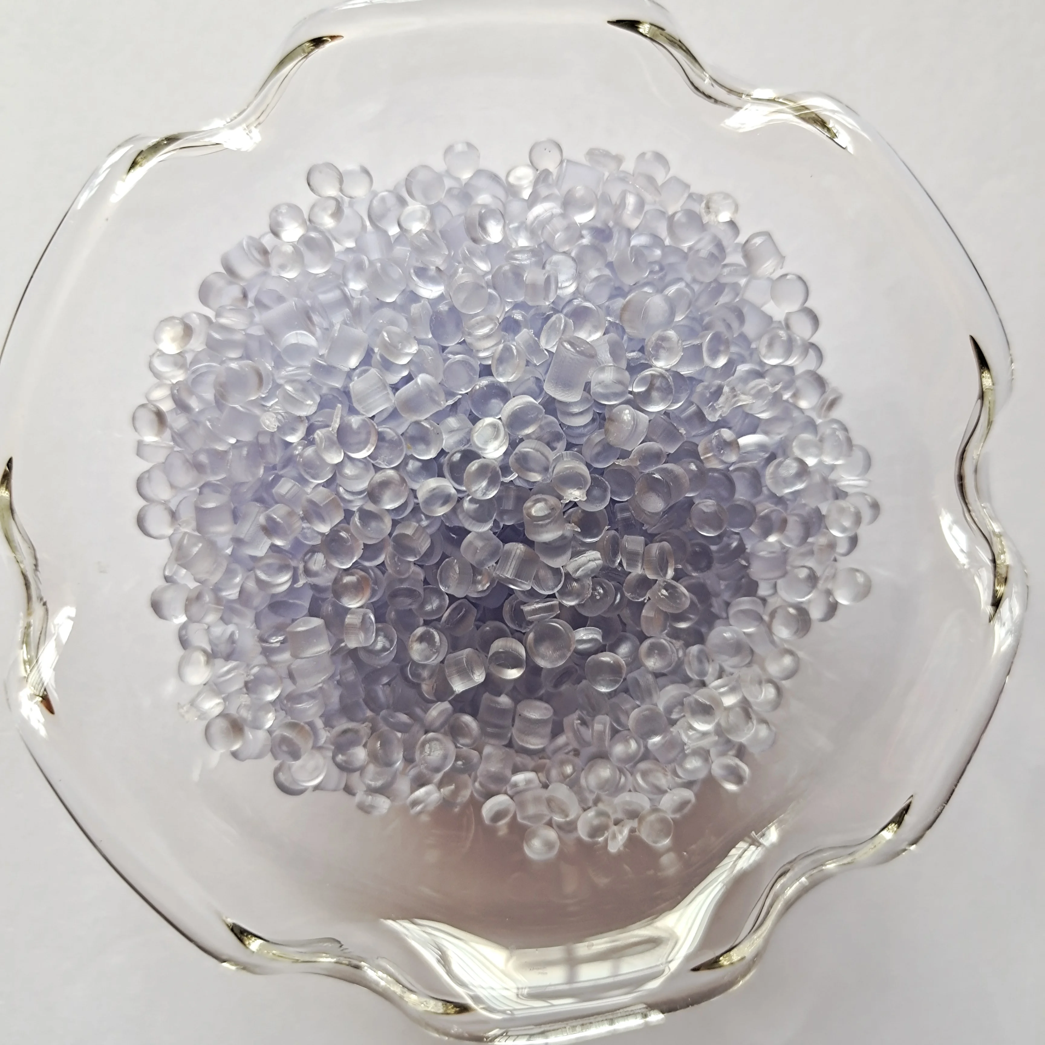 
Factory Wholesale High Quality Colored PVC Particles Color Transparent Particles 