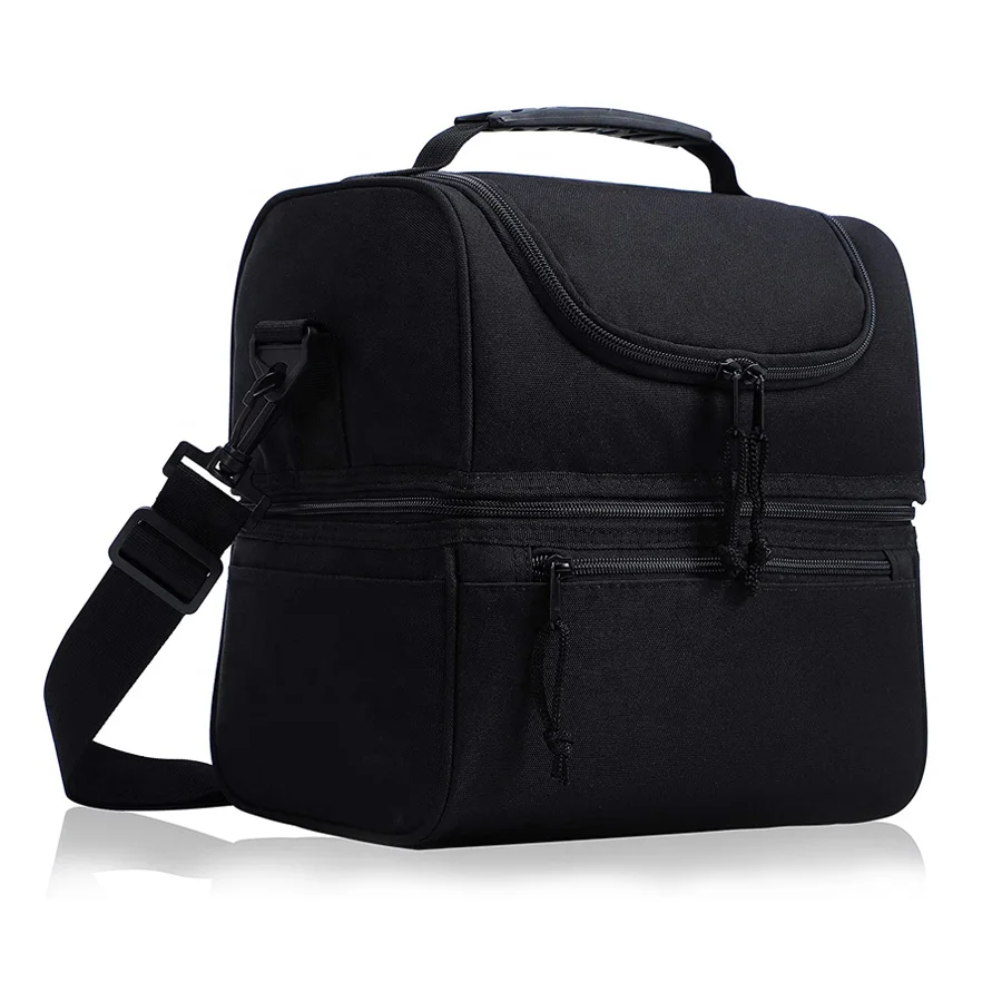 Thermal Bags Food Lunch Delivery For Insulated Insulation Pizza Custom With Foil Kids Box Disposable Cooler Tote Bag RPET