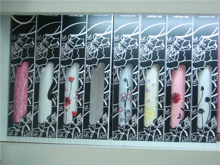 LS New different designs plastic flower rose bottle umbrella