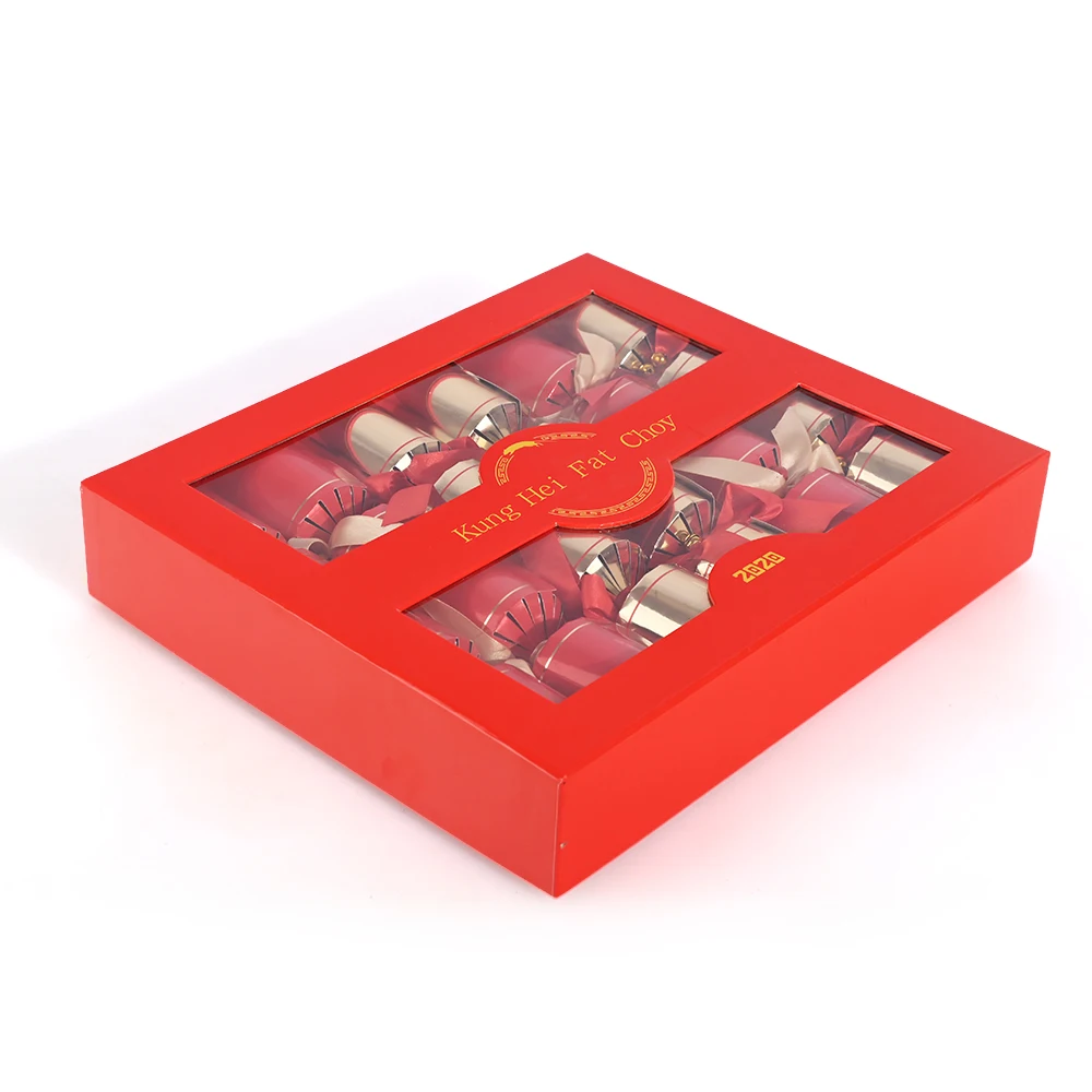 Custom Christmas Crackers for Holiday Celebration with Wishing Words