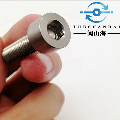 M5 M6 M8 M10  DIN 912 Hex socket bolt titanium screws for bicycle / bike