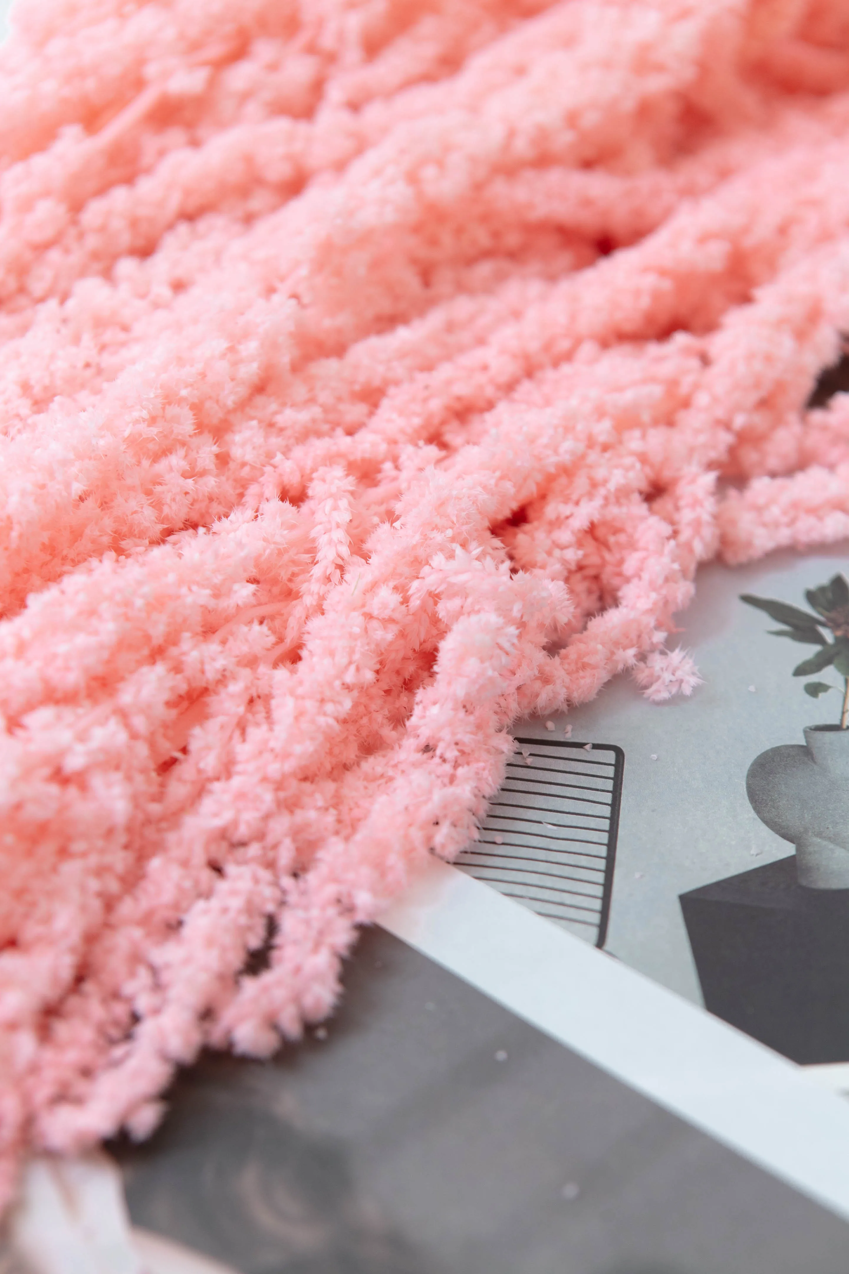 Moon Yu  Wholesale Hot Sell 100g/Bunch Natural Preserved Dried Amaranth Flowers Amaranthus Hanging Flowers