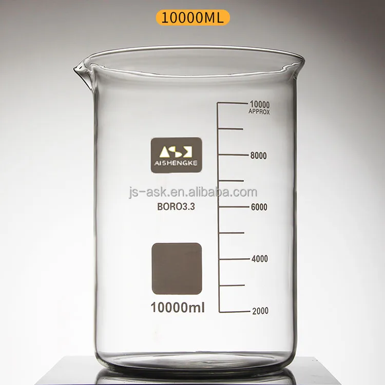 Низкотемпературная стеклянная мерная колба 100 мл 300 1000 от
