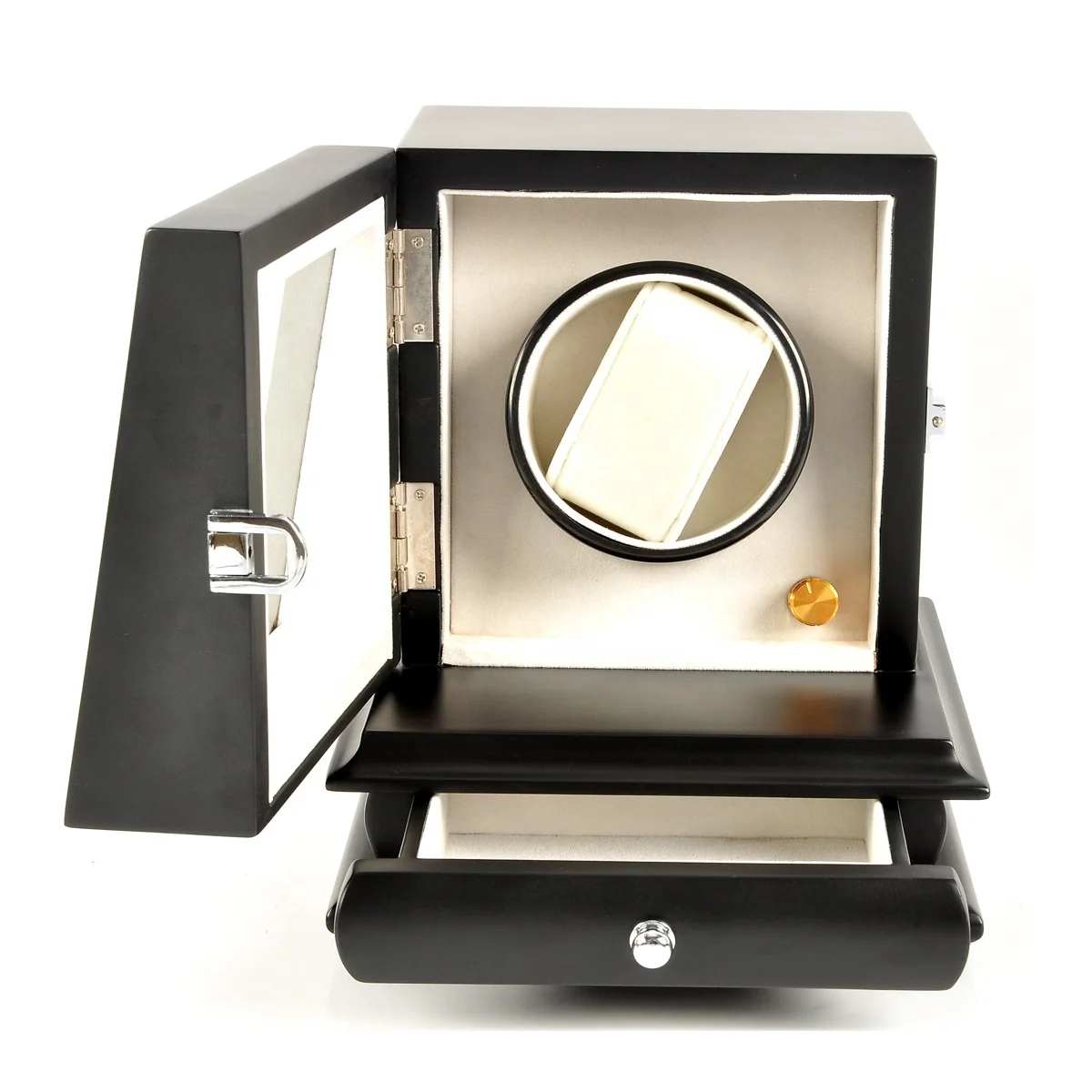 Pavia Custom Storage Jewelry Watches Motor Watchmaker Cabinet Watch Winder Box Japanese Cases