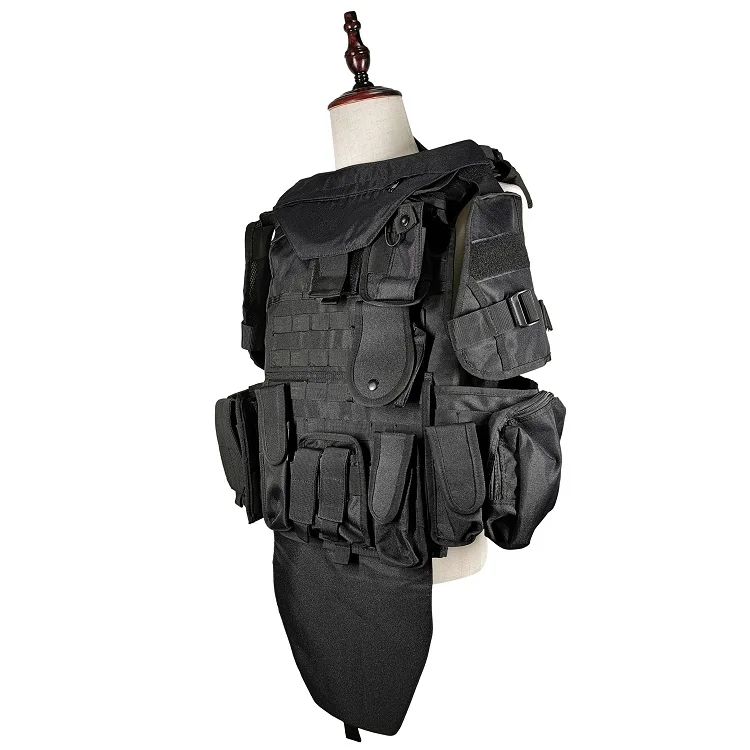 Gujia Soft Aramid Fabric Custom 1111 Level 3 4 5 6 Nij Iv Military Full Body Armor Bullet Proof Vest Bulletproof Suit For Ak47