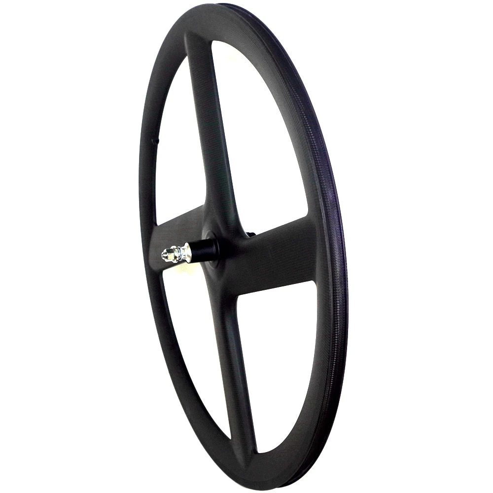 BIKEDOC BZ4 Carbon Wheels 4 Spoke Bicycle Wheel width 23mm Hight 47mm Powerway Hub With Road & Track Available