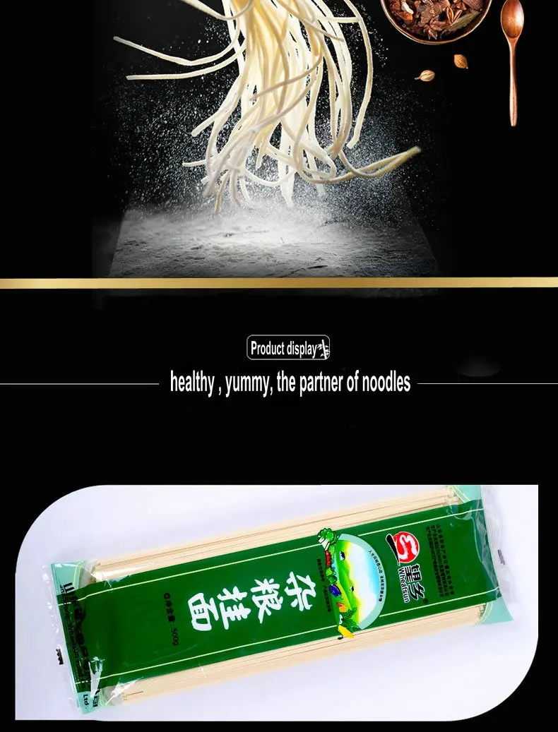 Wheatsun popular Ready to Cook Spaghetti Bagged Mixed Grain Pasta U