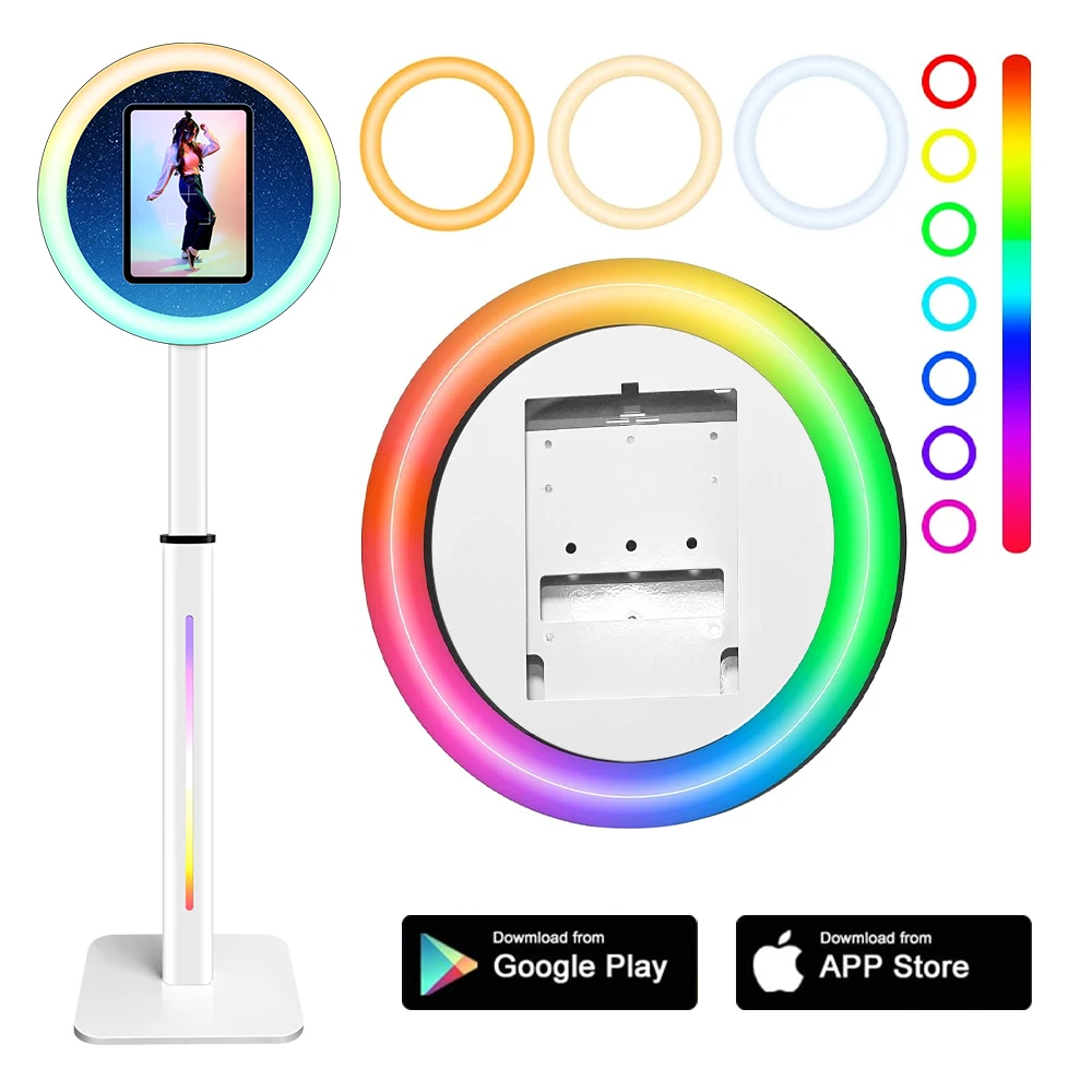 Portable Beauty DSLR Selfie Booth iPad Photobooth Photo Booth Machine for Wedding Party with APP Remote Control Photobooth