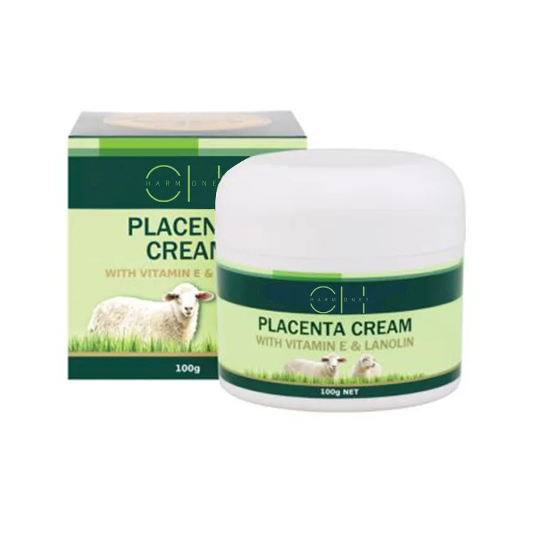 Органический крем для лица с плацентой, антивозрастной крем для лица против морщин, оптом, австралийская торговая марка