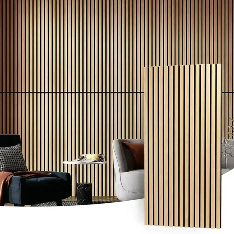 Factory Direct Sale High Quality Sound Absorbing Acoustic Panel Wall Wood Acoustic Panel