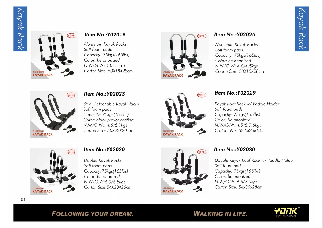 YONK Direct Factory Car Roof Rack Surf Pads