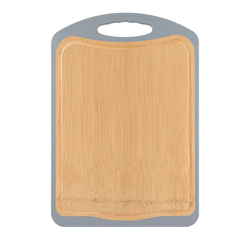 Best Organic Two Sides Bamboo Cutting Board With Juice Groove For Meat Cheese Bread And Vegetables