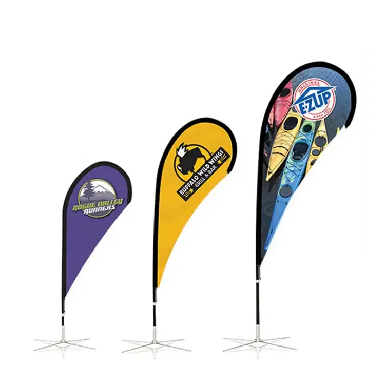 Factory Seal Digital Printing Sport Bahamas Bags Wholesale Flying Banner Promotional Adv Beach Flag