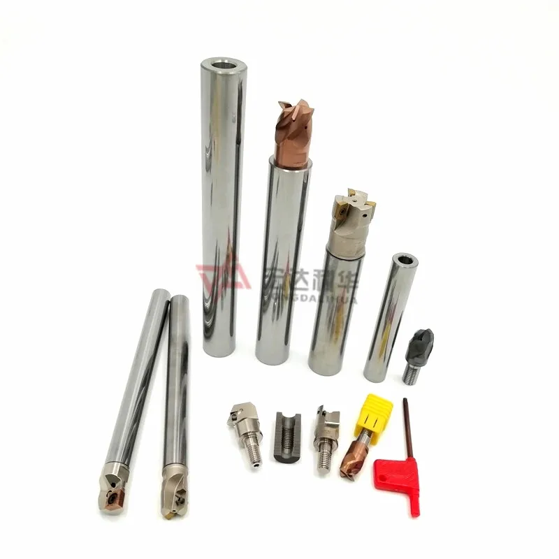 Carbide Tool Parts Tungsten Anti-vibration Tool Holders Inserts Cutting for End Milling Head