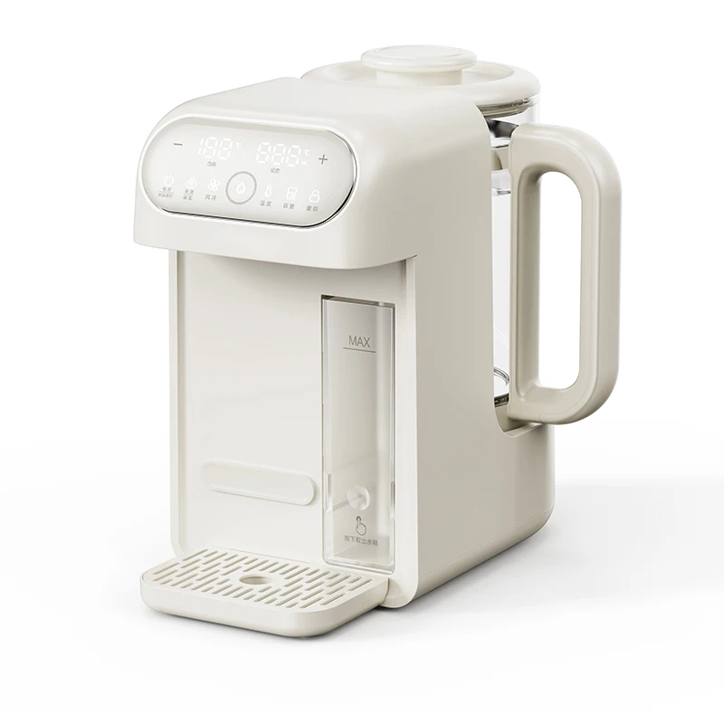 2L Detachable Glass Tank automatic instant Baby Formula Dispenser with Night Light