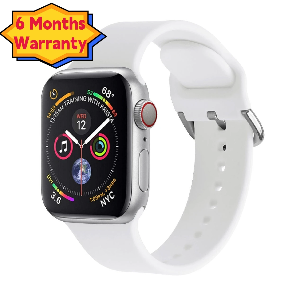 Ремешок силиконовый для iWatch series Ultra 8 7 49 мм 45 41