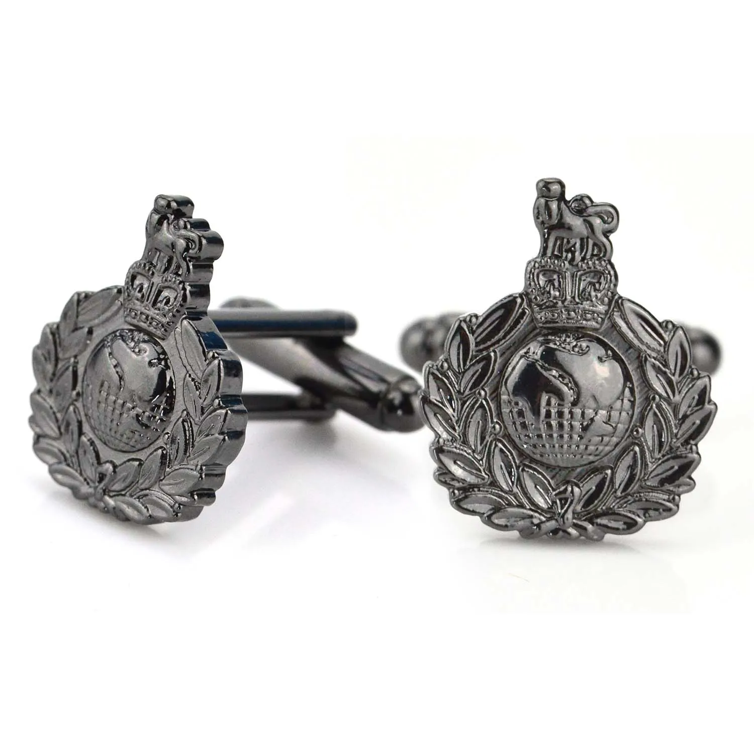 Personalized Supplier Custom Logo Customise Name Cufflinks Stainless Steel Cufflink Blanks Mens Cufflink Gift Set