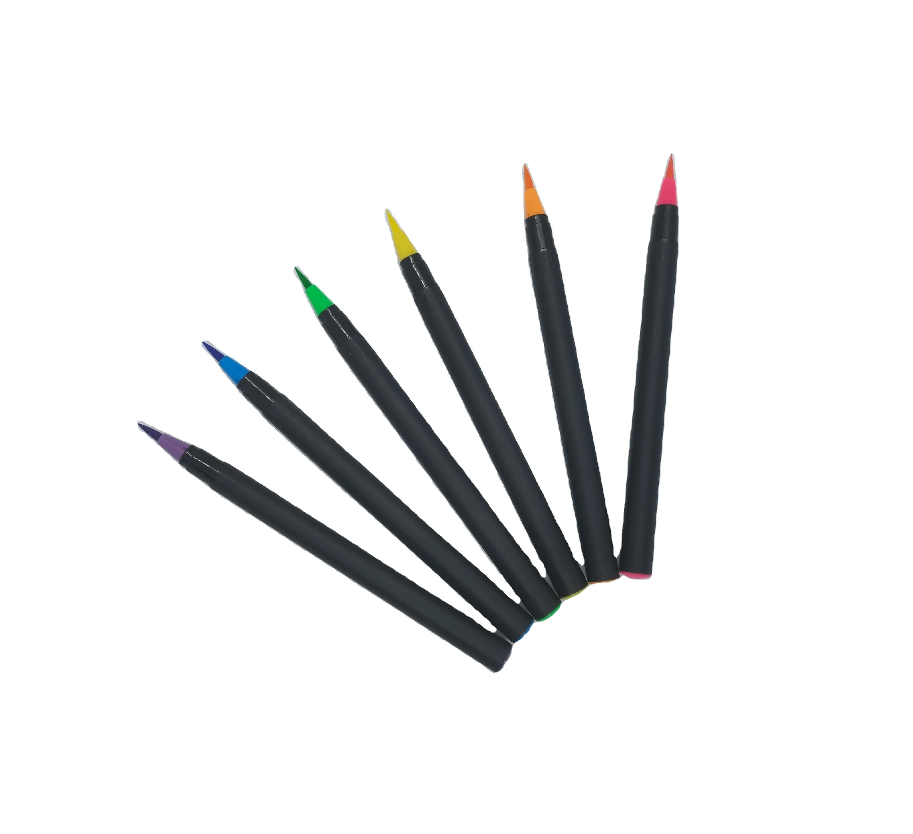 Real brush 12 colors watercolor brush marker pen set for painting art drawing