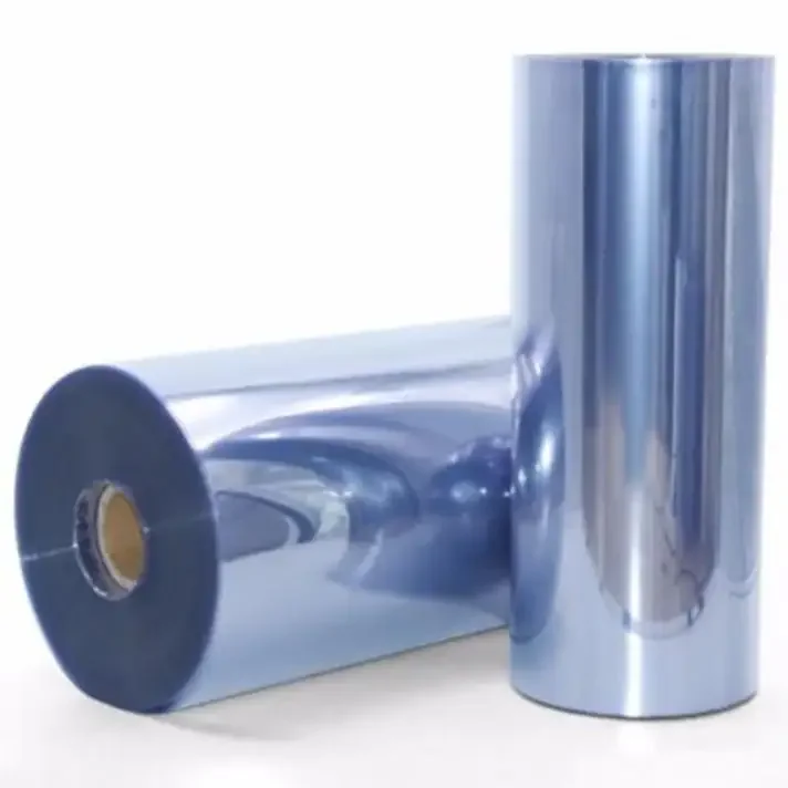 GT  0.3mm 0.5mm 1mm thick rigid PVC transparent plastic film roll PVC coil thermoforrming
