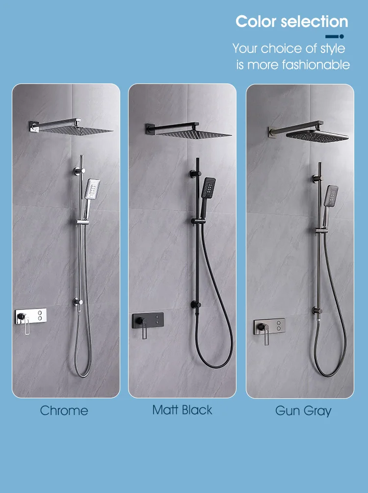 Bathroom faucet wholesale concealed shower faucets in wall black shower faucet bathroom