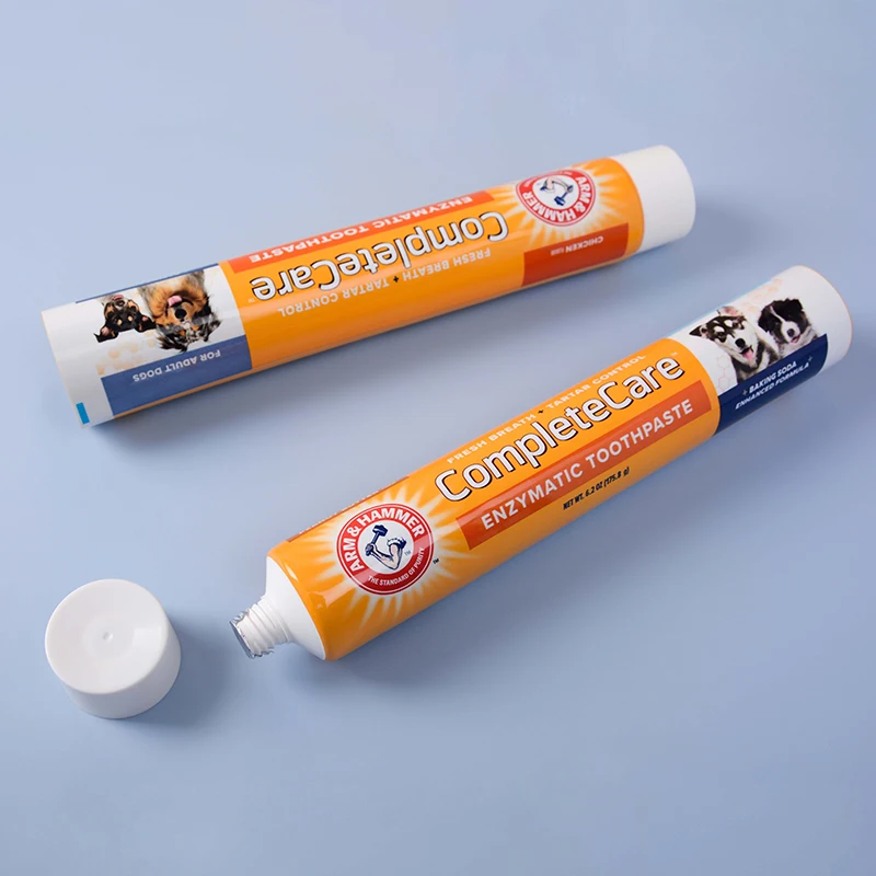 Laminated Toothpaste Tube Empty Container Packaging Tube ABL Laminated Refillable Toothpaste Tube
