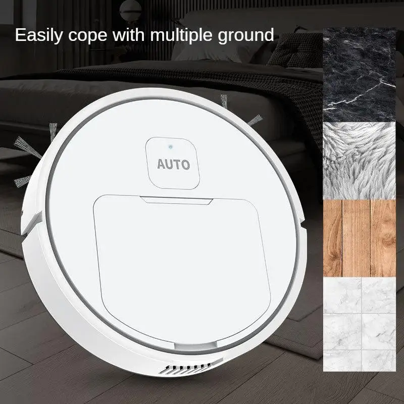 Rechargeable Automatic Smart Robot 2000Pa Vacuum Cleaner Suction Robot Vacuum Cleaner With Mopping Function