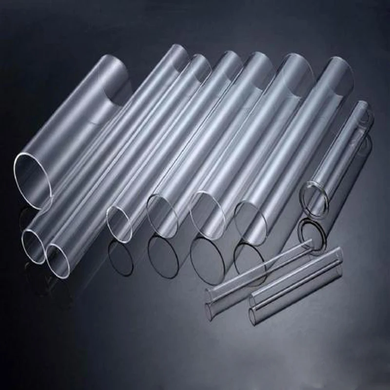 
Heat resistance clear quartz tube,China factory quartz tube price 