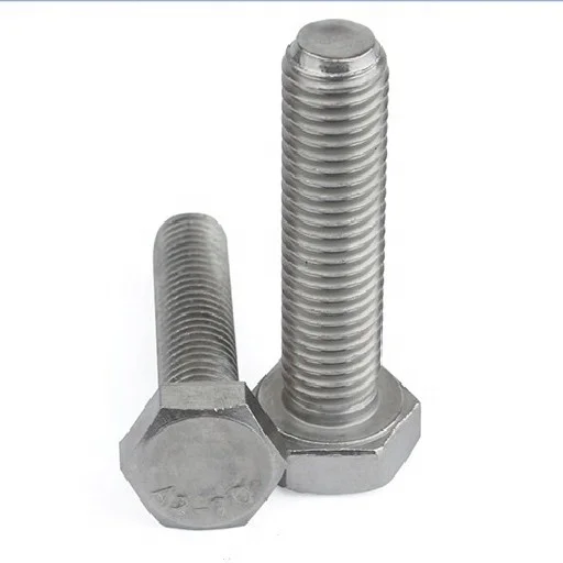 AISI 304 DIN931 M8X200 hex head screw