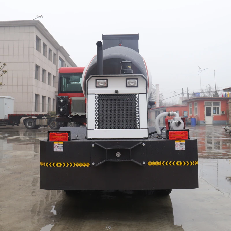 Free Shipping Euro 5 EPA Chinese Factory SAAO self loading concrete mixer truck with low price for sale