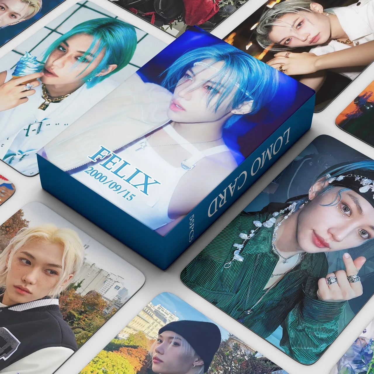 Li Longfu Felix single link 55 StrayKids периферийная Коллекционная карта lomo card kpop