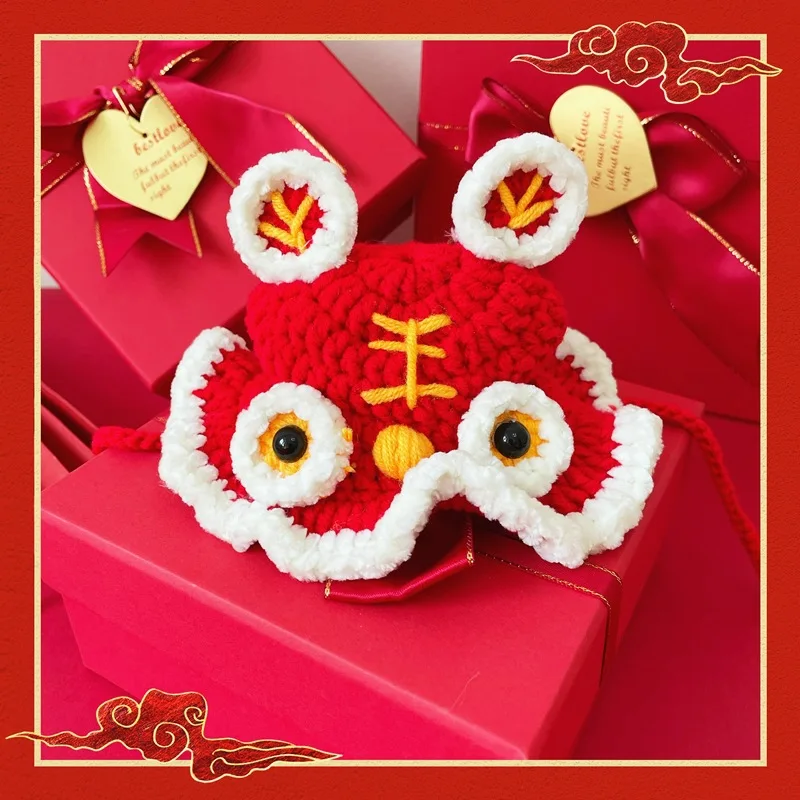 Cute Pet Hat Cat Dog Hat With Tiger Ears for Cat Kitten Puppy Pet Animal-Safe Materials and Adjustable