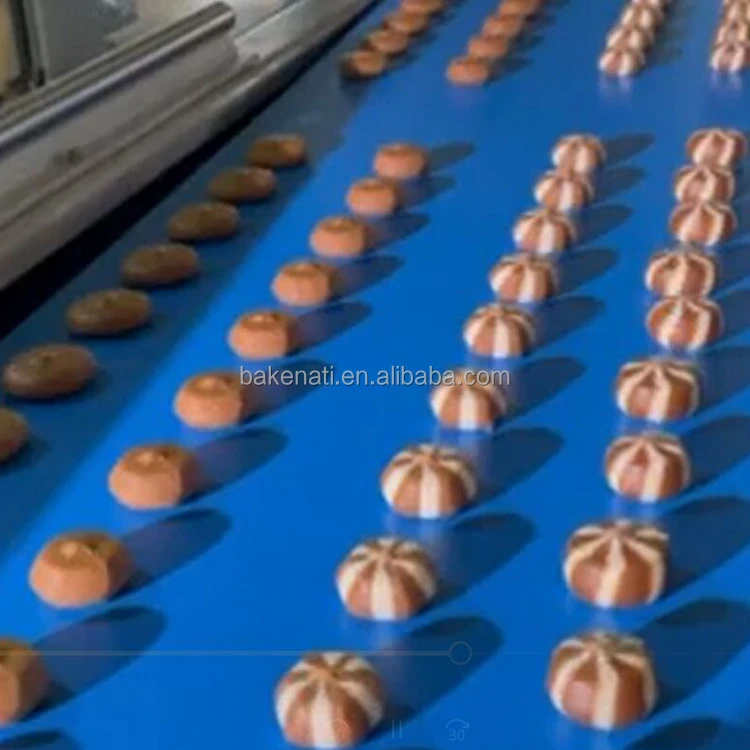 BAKENATI BNT-208A Automatic Double Color Chocolate Filled Biscuit Maker Cookie Machine